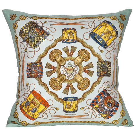 hermes cushion cover|hermes scarf cushions for sale.